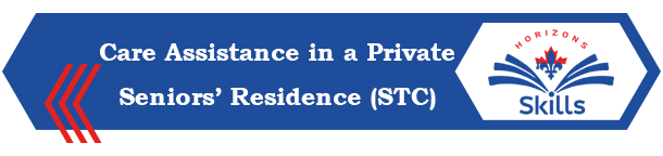Care Assistance in a Private Seniors’ Residence (STC)