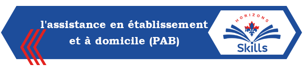 l'assistance en établissement et à domicile (PAB)